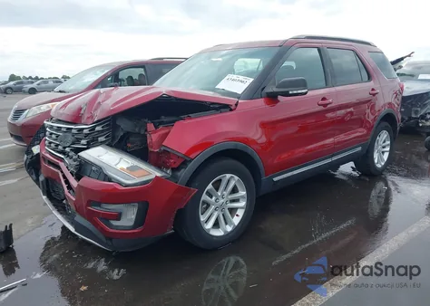 2016 Ford Explorer Xlt из США, поврежденный, VIN 1FM5K7DH0GGD24782